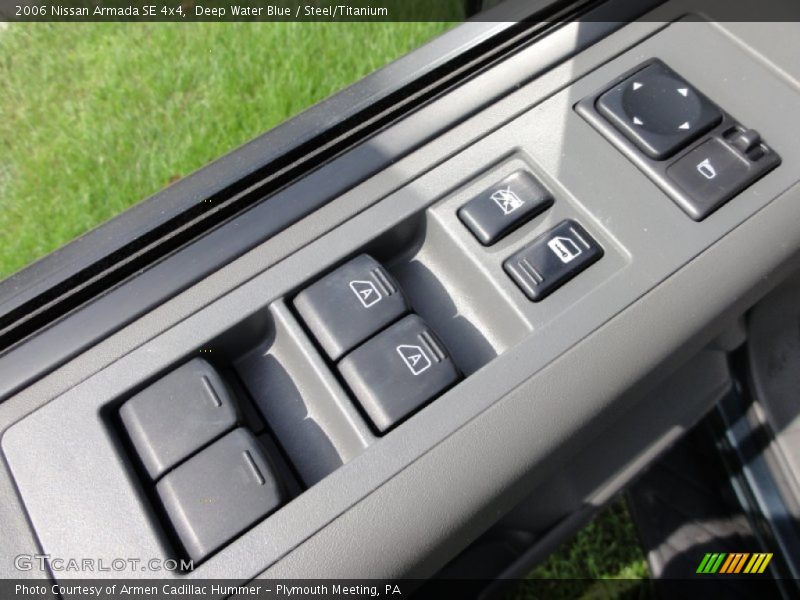 Deep Water Blue / Steel/Titanium 2006 Nissan Armada SE 4x4