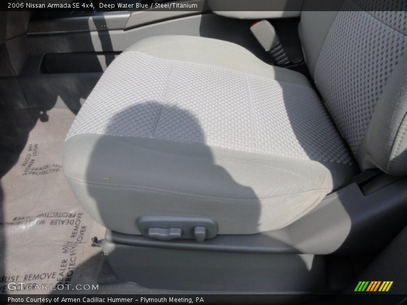 Deep Water Blue / Steel/Titanium 2006 Nissan Armada SE 4x4