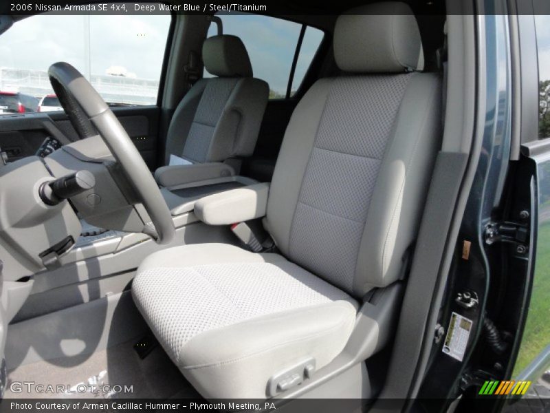 Deep Water Blue / Steel/Titanium 2006 Nissan Armada SE 4x4
