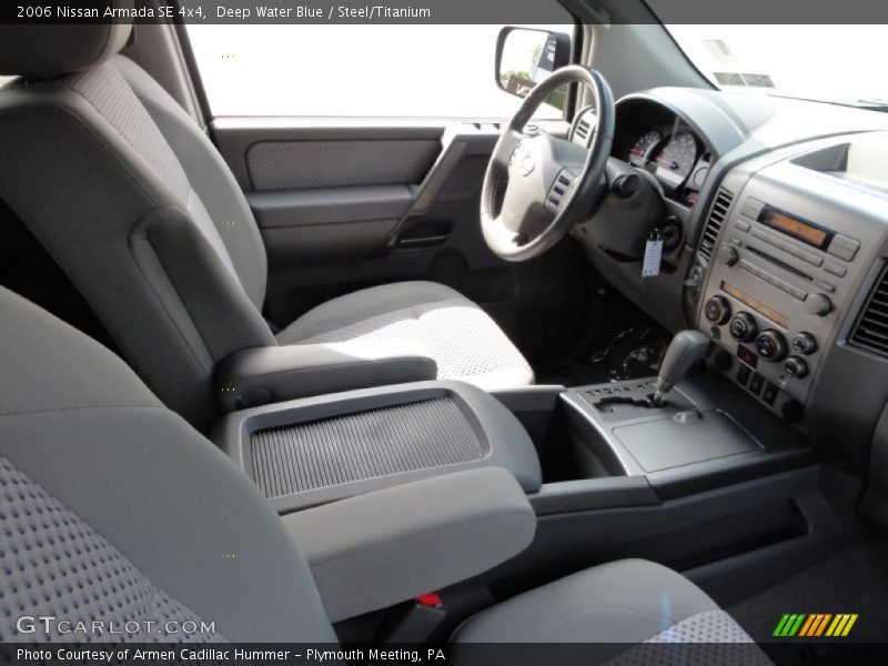 Deep Water Blue / Steel/Titanium 2006 Nissan Armada SE 4x4