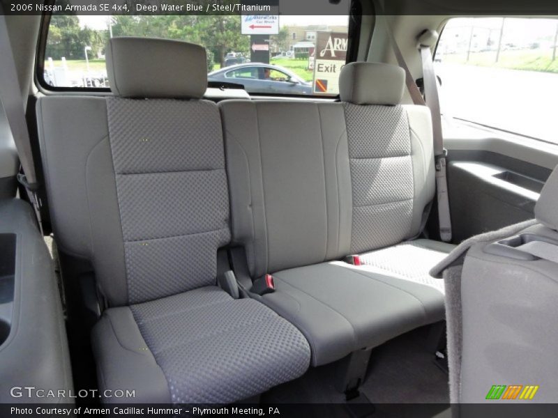 Deep Water Blue / Steel/Titanium 2006 Nissan Armada SE 4x4