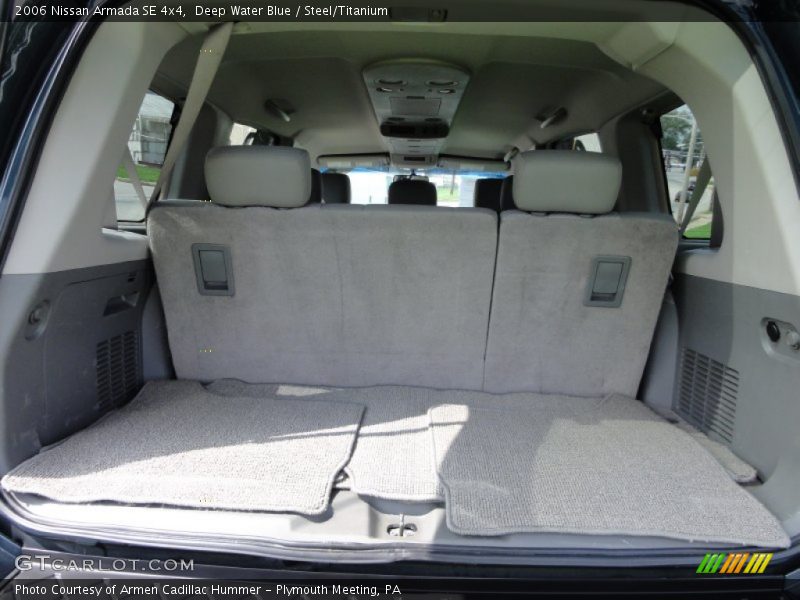 Deep Water Blue / Steel/Titanium 2006 Nissan Armada SE 4x4