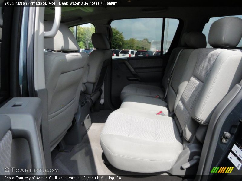 Deep Water Blue / Steel/Titanium 2006 Nissan Armada SE 4x4