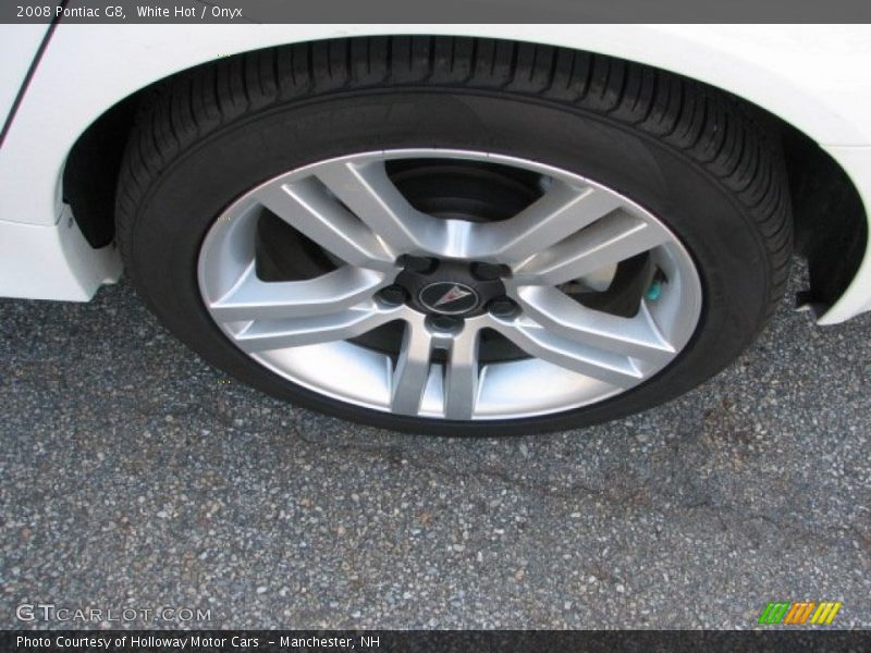 White Hot / Onyx 2008 Pontiac G8