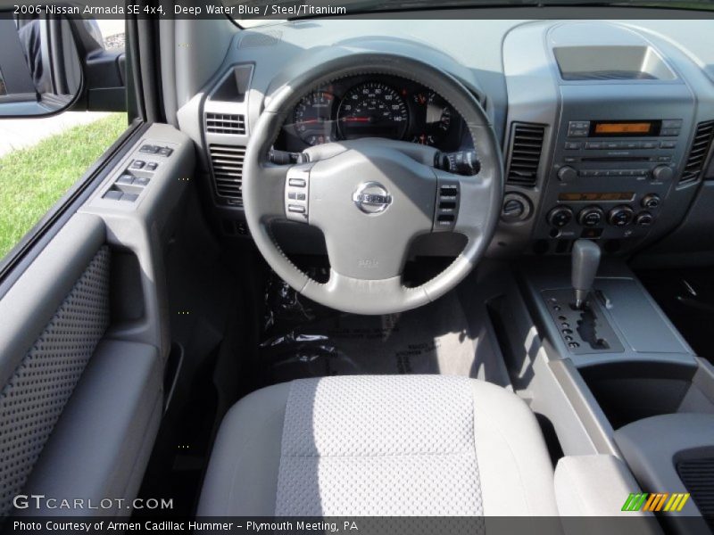 Deep Water Blue / Steel/Titanium 2006 Nissan Armada SE 4x4