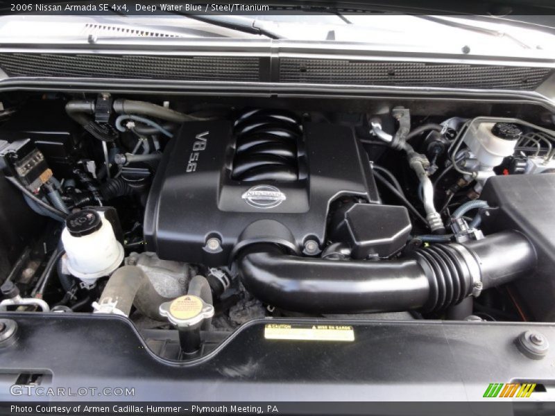 Deep Water Blue / Steel/Titanium 2006 Nissan Armada SE 4x4