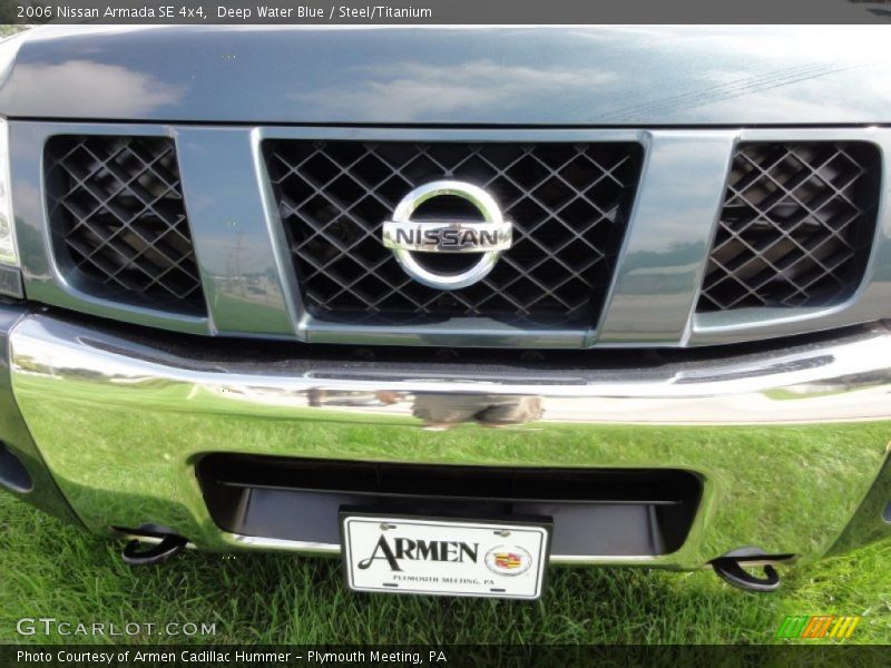 Deep Water Blue / Steel/Titanium 2006 Nissan Armada SE 4x4