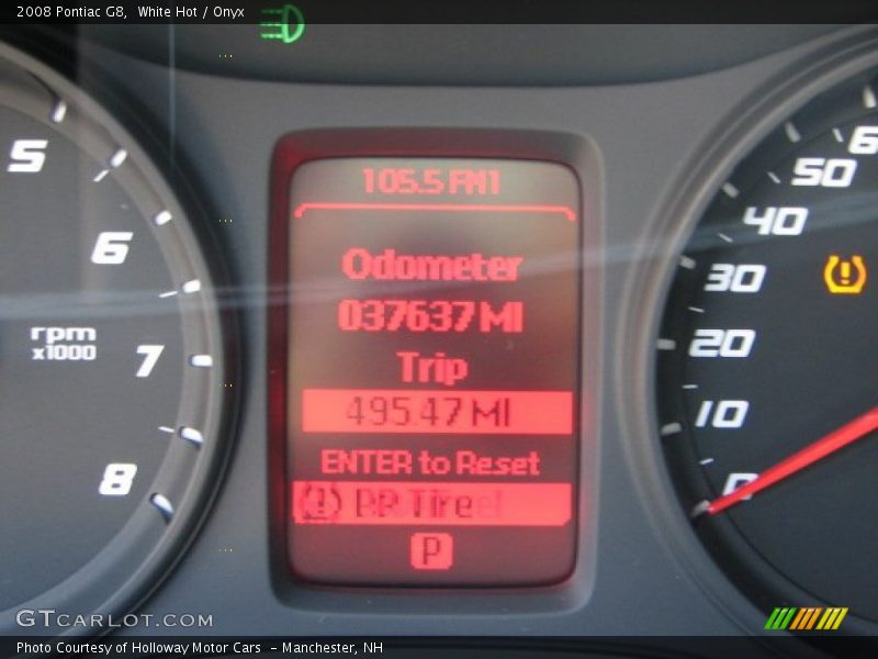 White Hot / Onyx 2008 Pontiac G8