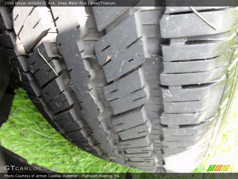 Deep Water Blue / Steel/Titanium 2006 Nissan Armada SE 4x4