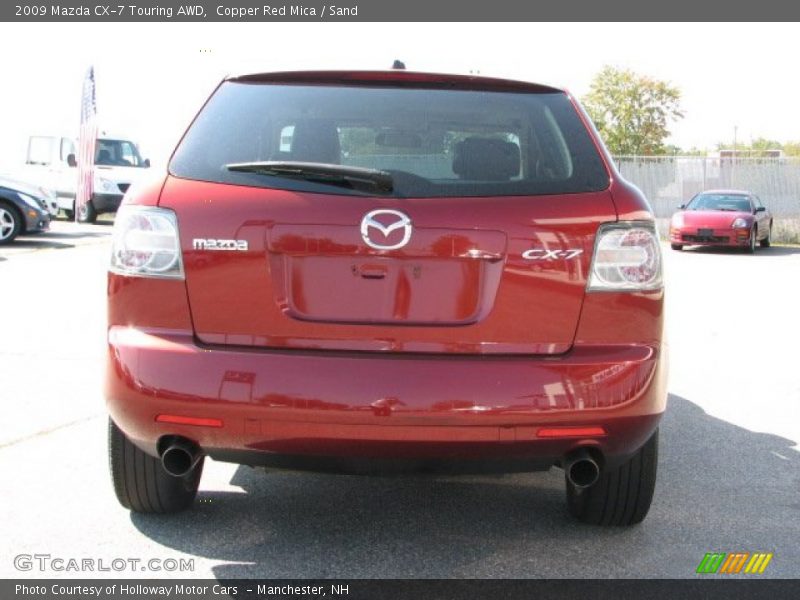 Copper Red Mica / Sand 2009 Mazda CX-7 Touring AWD