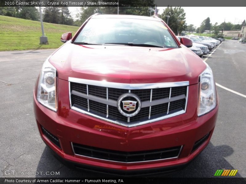 Crystal Red Tintcoat / Shale/Brownstone 2010 Cadillac SRX V6