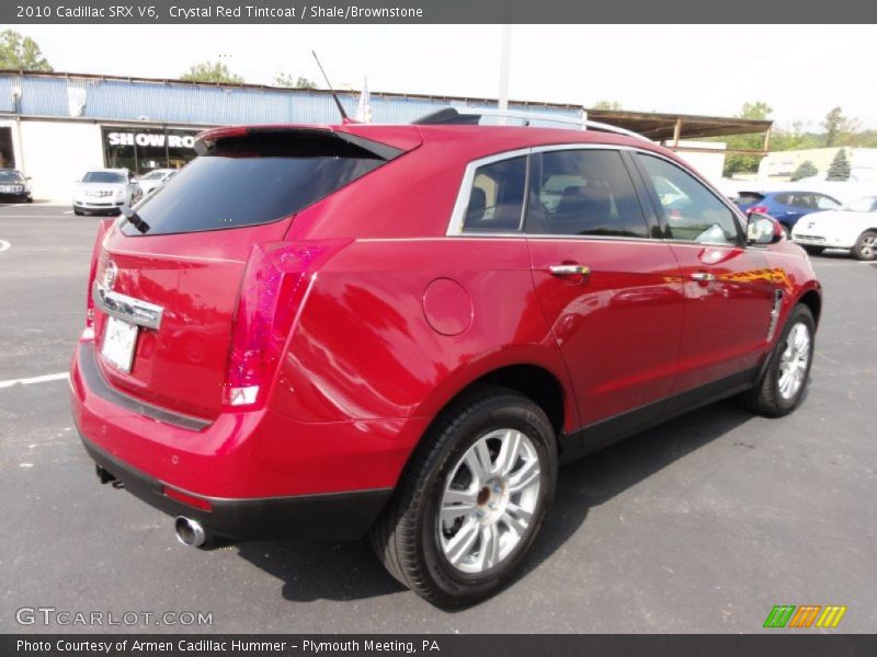 Crystal Red Tintcoat / Shale/Brownstone 2010 Cadillac SRX V6