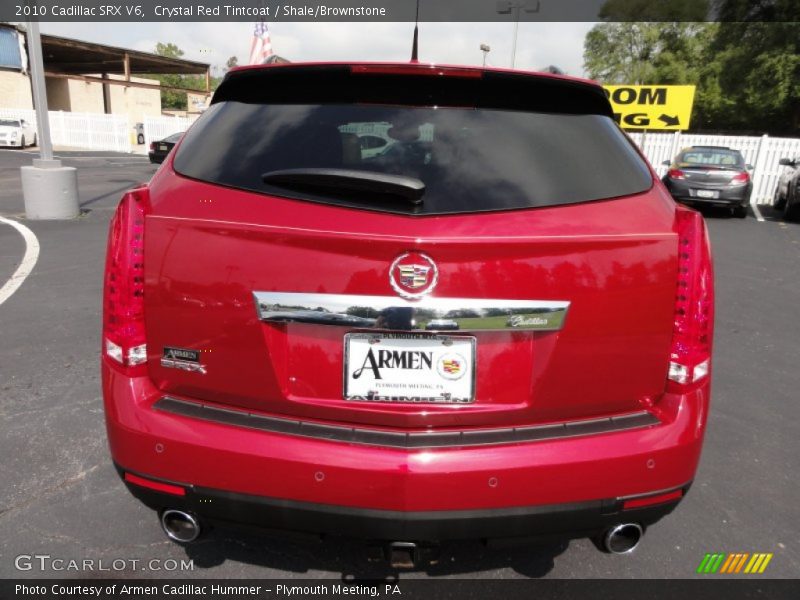Crystal Red Tintcoat / Shale/Brownstone 2010 Cadillac SRX V6