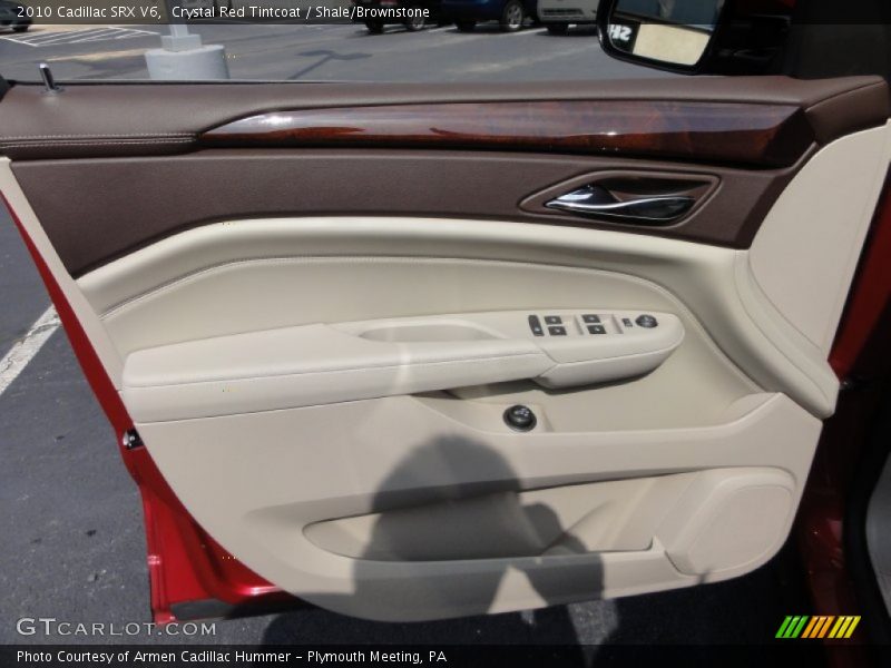 Crystal Red Tintcoat / Shale/Brownstone 2010 Cadillac SRX V6