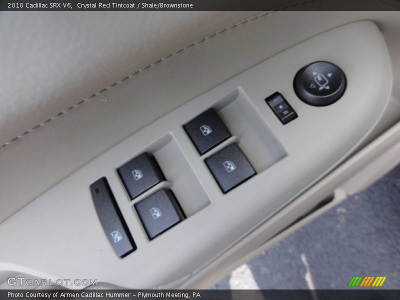 Crystal Red Tintcoat / Shale/Brownstone 2010 Cadillac SRX V6