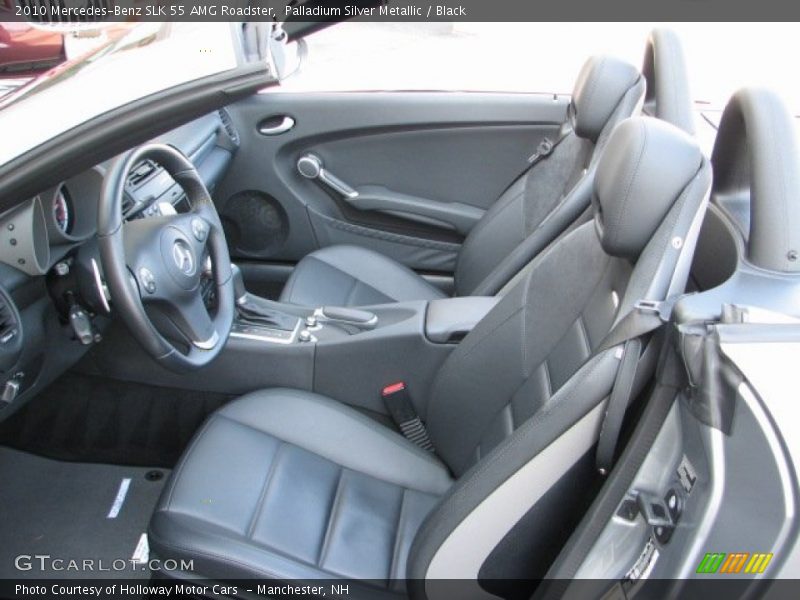  2010 SLK 55 AMG Roadster Black Interior