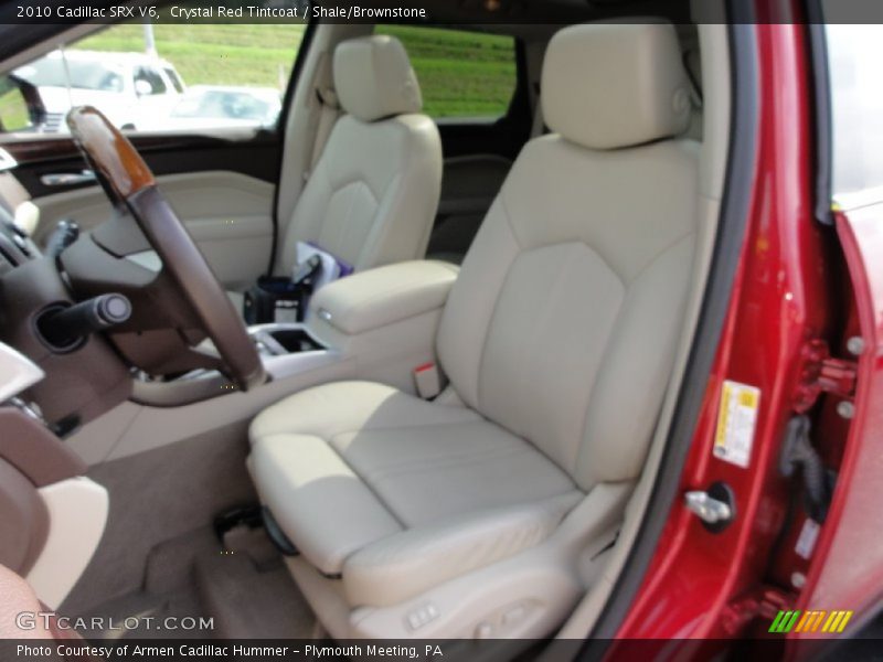 Crystal Red Tintcoat / Shale/Brownstone 2010 Cadillac SRX V6
