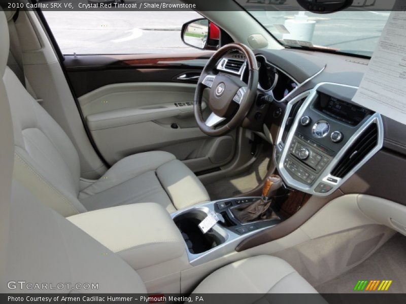 Crystal Red Tintcoat / Shale/Brownstone 2010 Cadillac SRX V6