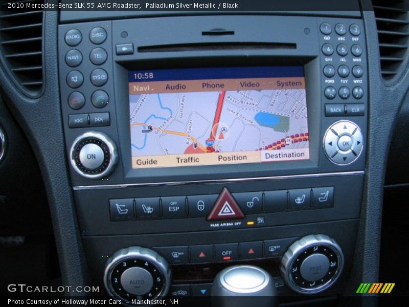 Navigation of 2010 SLK 55 AMG Roadster