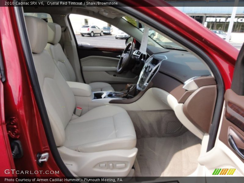 Crystal Red Tintcoat / Shale/Brownstone 2010 Cadillac SRX V6