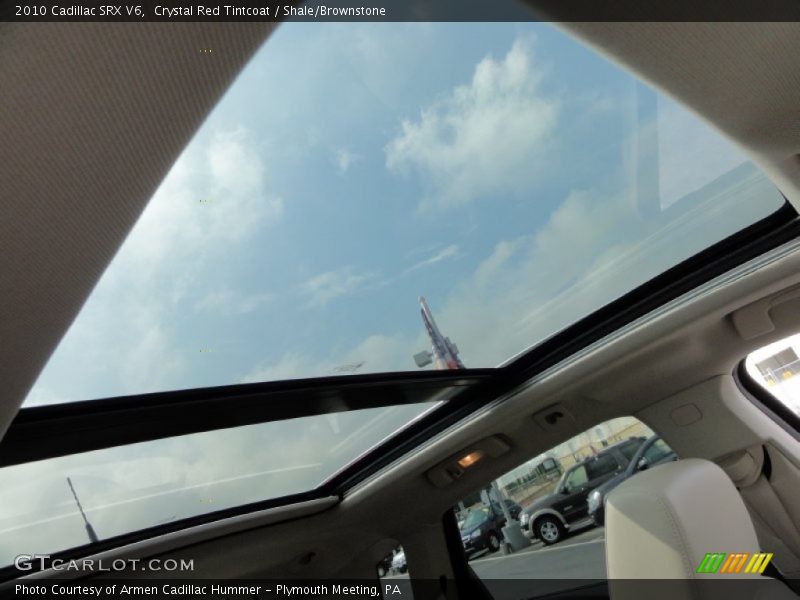 Crystal Red Tintcoat / Shale/Brownstone 2010 Cadillac SRX V6