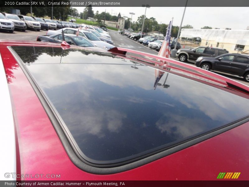 Crystal Red Tintcoat / Shale/Brownstone 2010 Cadillac SRX V6