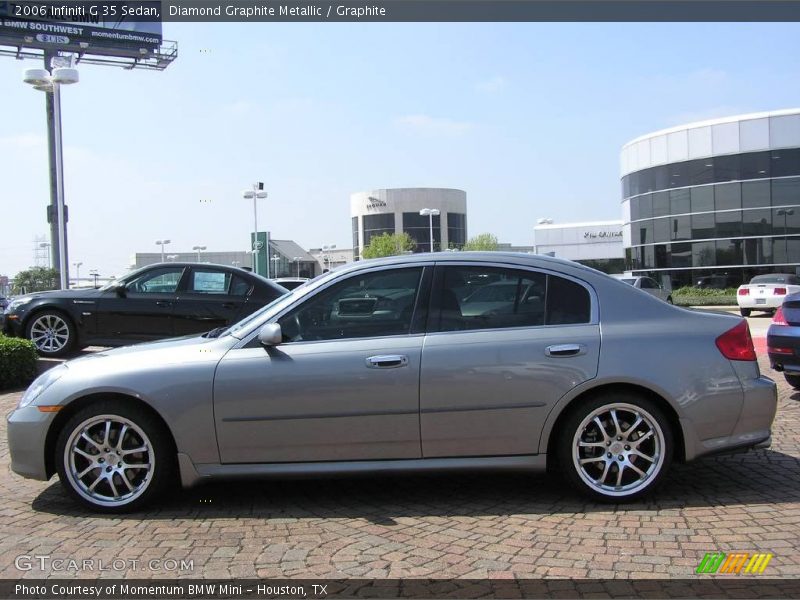 Diamond Graphite Metallic / Graphite 2006 Infiniti G 35 Sedan