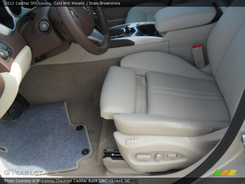 Gold Mist Metallic / Shale/Brownstone 2012 Cadillac SRX Luxury