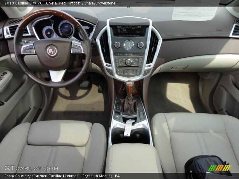 Crystal Red Tintcoat / Shale/Brownstone 2010 Cadillac SRX V6