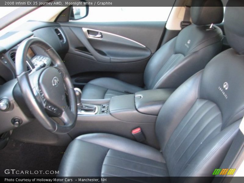 Moonlight White / Graphite 2008 Infiniti EX 35 Journey AWD