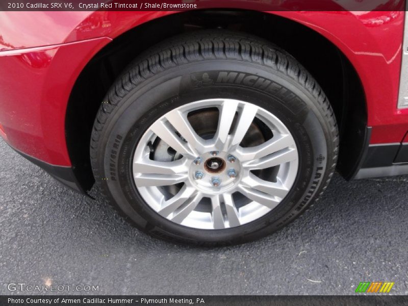 Crystal Red Tintcoat / Shale/Brownstone 2010 Cadillac SRX V6