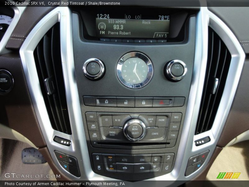 Crystal Red Tintcoat / Shale/Brownstone 2010 Cadillac SRX V6