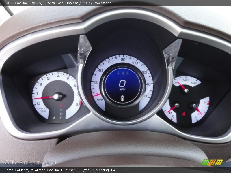 Crystal Red Tintcoat / Shale/Brownstone 2010 Cadillac SRX V6
