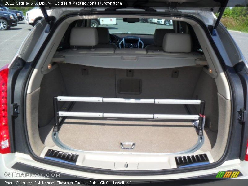 Gold Mist Metallic / Shale/Brownstone 2012 Cadillac SRX Luxury