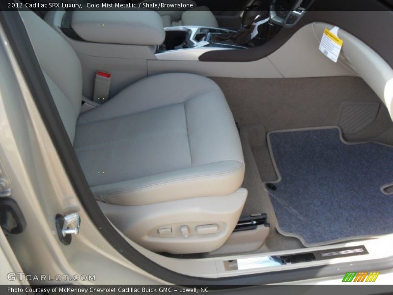 Gold Mist Metallic / Shale/Brownstone 2012 Cadillac SRX Luxury