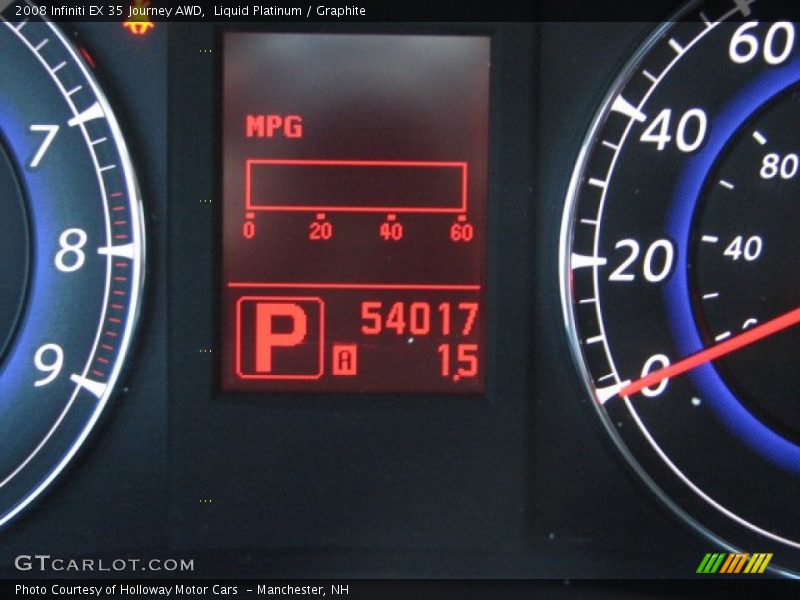 Liquid Platinum / Graphite 2008 Infiniti EX 35 Journey AWD