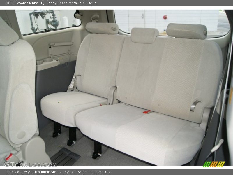Sandy Beach Metallic / Bisque 2012 Toyota Sienna LE