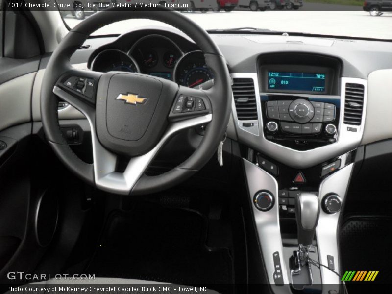 Dashboard of 2012 Cruze Eco