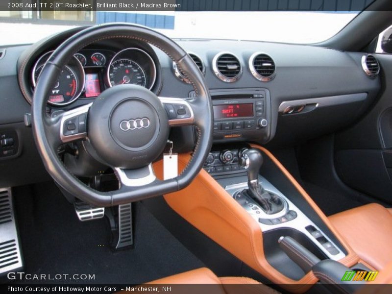 Dashboard of 2008 TT 2.0T Roadster