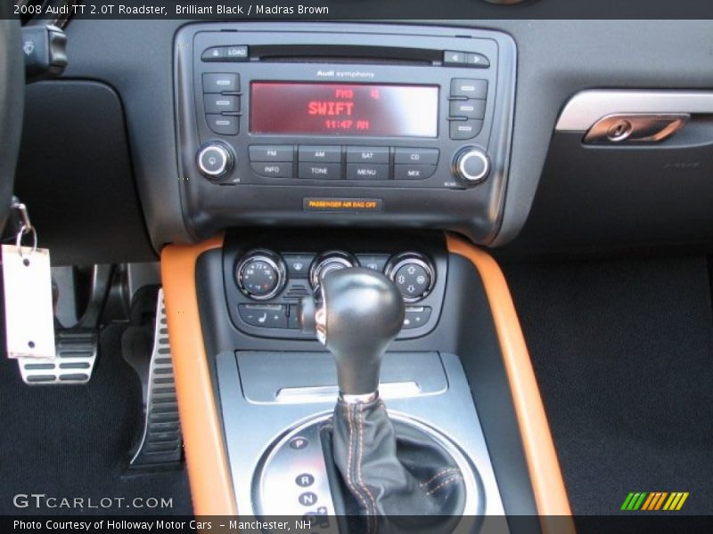  2008 TT 2.0T Roadster 6 Speed S tronic Dual-Clutch Automatic Shifter