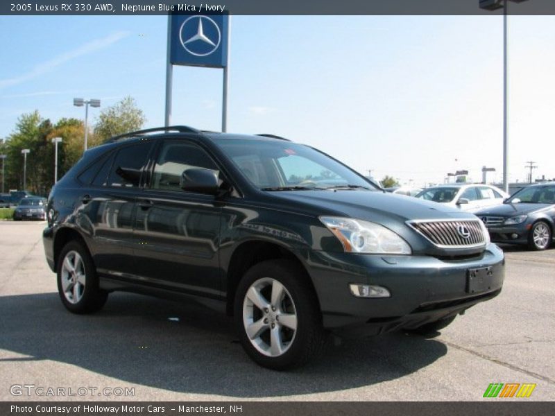 Neptune Blue Mica / Ivory 2005 Lexus RX 330 AWD