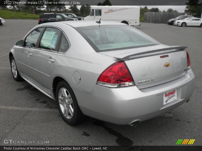 Silver Ice Metallic / Gray 2012 Chevrolet Impala LT