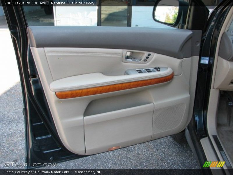 Neptune Blue Mica / Ivory 2005 Lexus RX 330 AWD