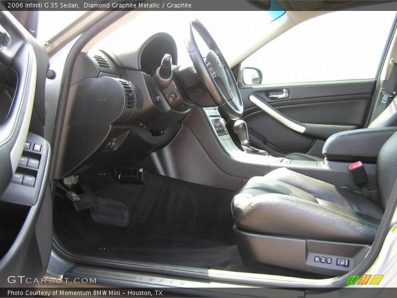 Diamond Graphite Metallic / Graphite 2006 Infiniti G 35 Sedan