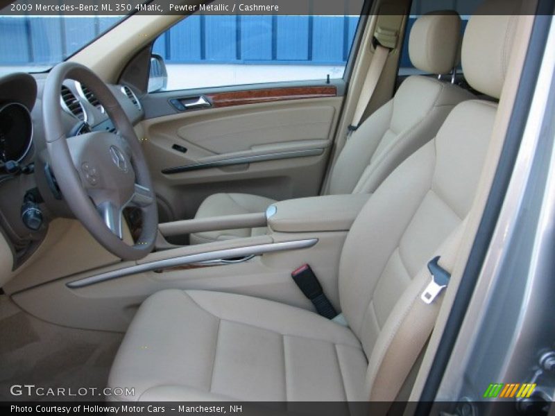 Pewter Metallic / Cashmere 2009 Mercedes-Benz ML 350 4Matic