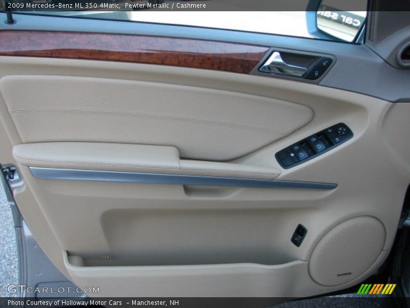 Pewter Metallic / Cashmere 2009 Mercedes-Benz ML 350 4Matic