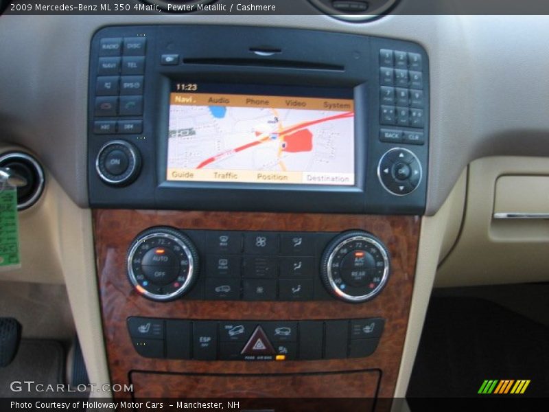 Pewter Metallic / Cashmere 2009 Mercedes-Benz ML 350 4Matic