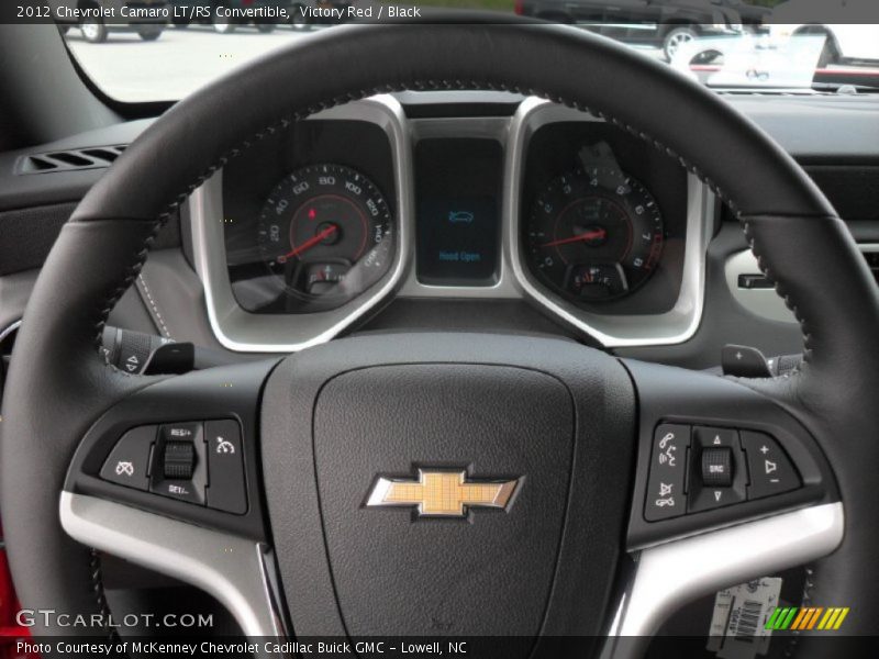 Victory Red / Black 2012 Chevrolet Camaro LT/RS Convertible