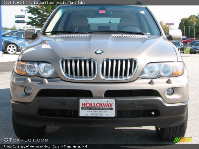 Kalahari Beige Metallic / Sand Beige 2005 BMW X5 4.4i