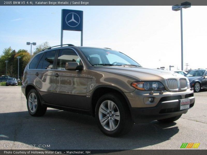 Kalahari Beige Metallic / Sand Beige 2005 BMW X5 4.4i